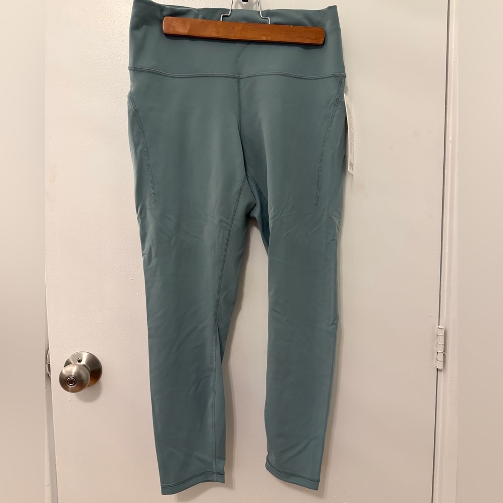 NWT - Lululemon Athletica Blue Leggings - Size 12